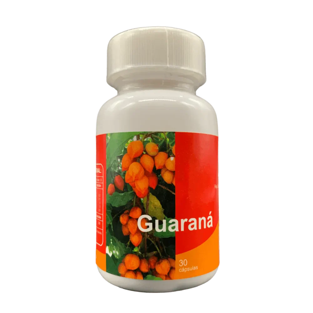 Guaraná - 30 Cápsulas